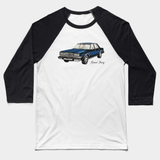 Plymouth Gran Fury Baseball T-Shirt